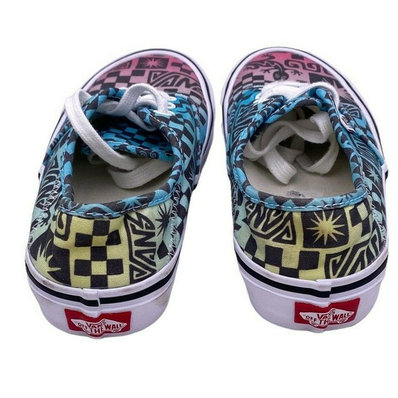 Vans Authentic Tribal Checkerboard Women 6.5 Skate Shoes Sneakers Ultra Cush - Picture 8 of 8